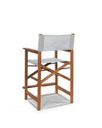Director Teak Patio Counter Height Dining Set 5PC - LOOMLAN - HiTeak - Outdoor Dining Sets