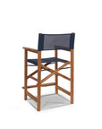 Director Teak Patio Counter Height Dining Set 5PC - LOOMLAN - HiTeak - Outdoor Dining Sets