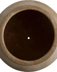 Squat Round Outdoor Ceramic Planter