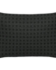 Divot Classic Handmade Outdoor Pillow - LOOMLAN - Earnest Collection - Outdoor Pillows