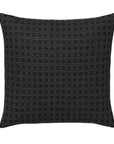 Divot Classic Handmade Outdoor Pillow - LOOMLAN - Earnest Collection - Outdoor Pillows