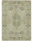 LOOMLAN Rugs Doris Green Washable Indoor-Outdoor Rug