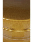 Seasonal Living Dune Accent Table - Ceramic Outdoor End Table
