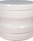 Seasonal Living Dune Accent Table - White Outdoor End Table