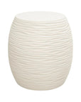 Dune Concrete Made Round Outdoor End Table - LOOMLAN - Sunset West - Outdoor Side Tables