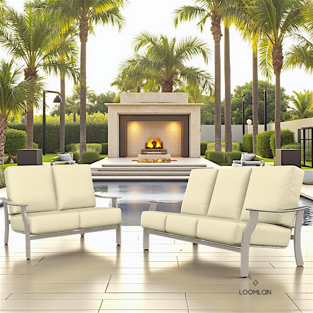 Telescope St. Catherine Deep Cushion Two-Seat Loveseat