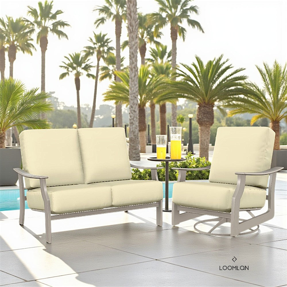 Telescope St. Catherine Deep Cushion Two-Seat Loveseat