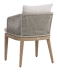 Capri Fabric Outdoor Dining Armchair