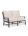 La Jolla Sunbrella Outdoor Loveseat