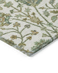 LOOMLAN Rugs Echo Ivory Washable Indoor-Outdoor Rug