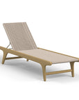 Sedona Modern Teak Outdoor Lounge Chaise