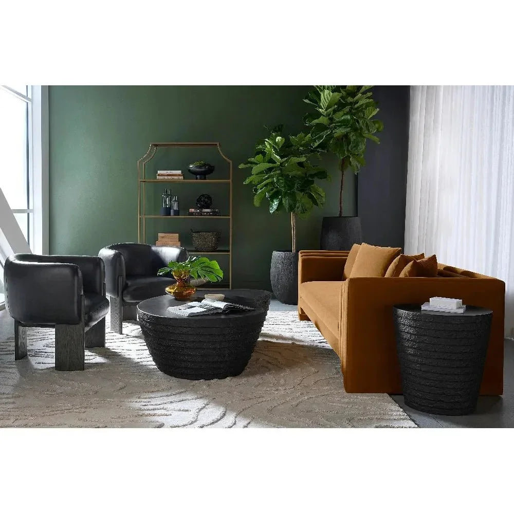 Coleus Concrete Round Outdoor Planter -- view 18