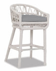 Dana Rope Weatherproof Outdoor Bar Stool