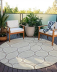 LOOMLAN Rugs Elantra Beige Washable Indoor-Outdoor Rug