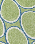 LOOMLAN Rugs Elantra Green Washable Indoor-Outdoor Rug