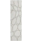 LOOMLAN Rugs Elantra Ivory Washable Indoor-Outdoor Rug