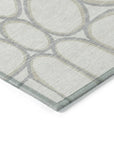 LOOMLAN Rugs Elantra Ivory Washable Indoor-Outdoor Rug