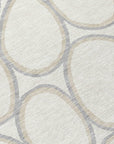 LOOMLAN Rugs Elantra Ivory Washable Indoor-Outdoor Rug