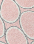 LOOMLAN Rugs Elantra Pink Washable Indoor-Outdoor Rug