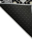 Elara Black Washable Indoor - Outdoor Rug - LOOMLAN - LOOMLAN Rugs - Outdoor Rugs
