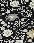 Elara Black Washable Indoor - Outdoor Rug - LOOMLAN - LOOMLAN Rugs - Outdoor Rugs