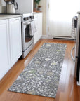 LOOMLAN Rugs Elara Charcoal Washable Indoor-Outdoor Rug