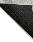LOOMLAN Rugs Elara Silver Washable Indoor-Outdoor Rug