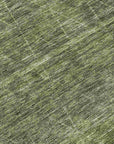 LOOMLAN Rugs Elaria Green Washable Indoor-Outdoor Rug