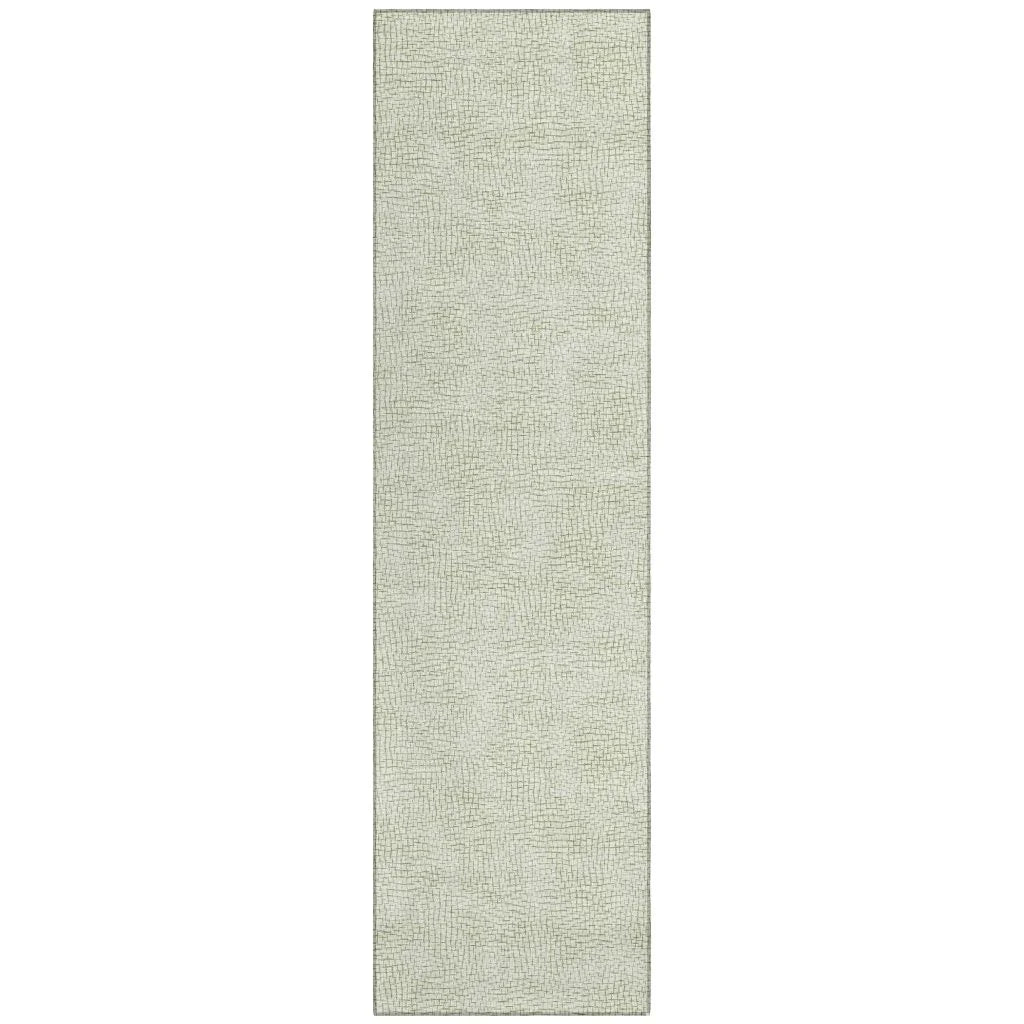LOOMLAN Rugs Eleya Aloe Washable Indoor-Outdoor Rug