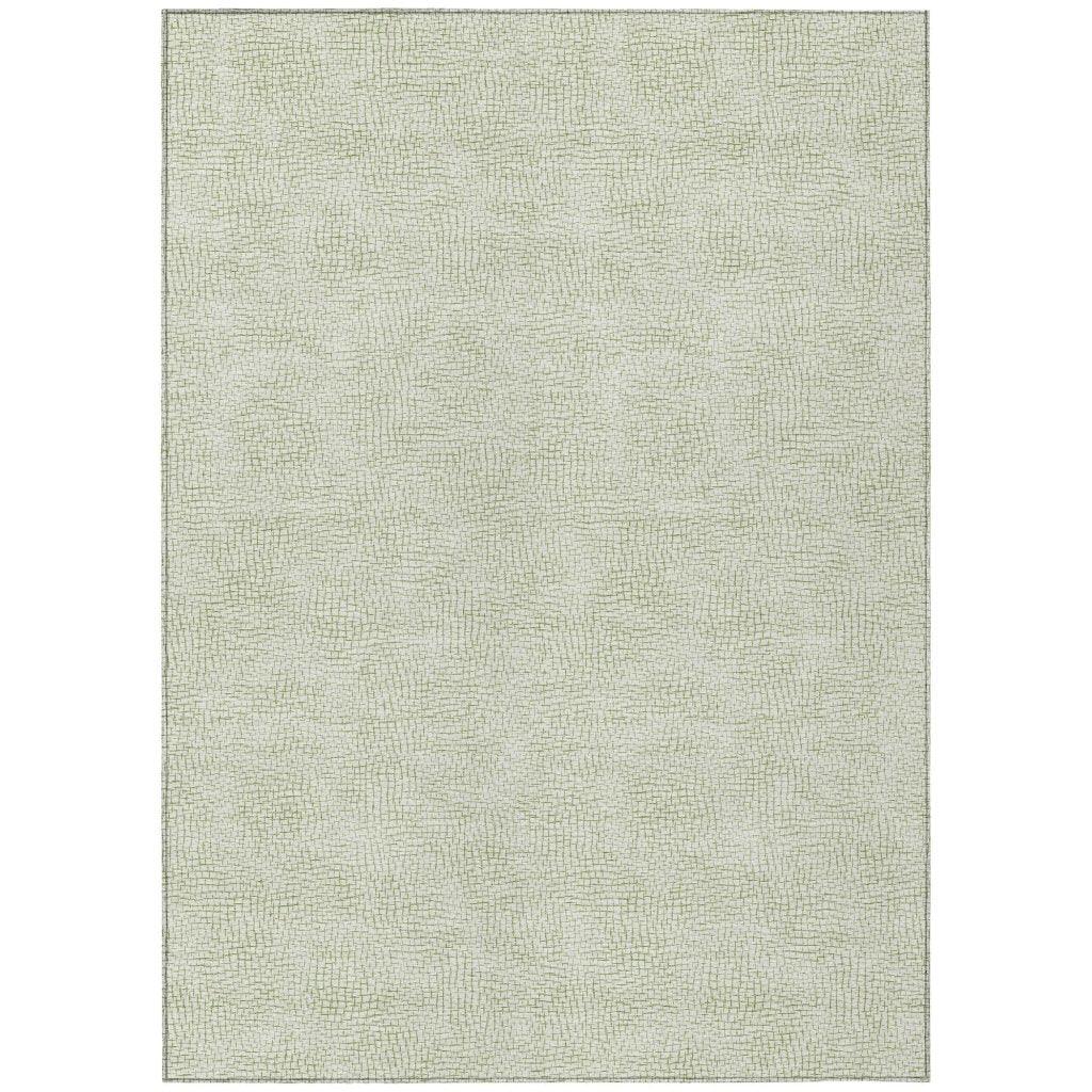 LOOMLAN Rugs Eleya Aloe Washable Indoor-Outdoor Rug