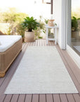 LOOMLAN Rugs Eleya Brown Washable Indoor-Outdoor Rug