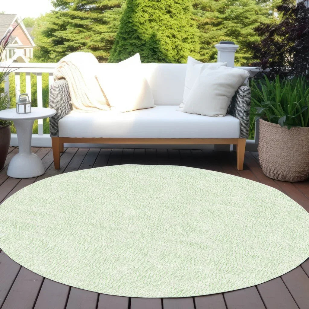 LOOMLAN Rugs Eleya Green Washable Indoor-Outdoor Rug