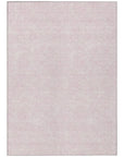 LOOMLAN Rugs Eleya Pink Washable Indoor-Outdoor Rug