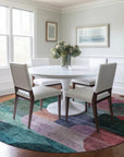 LOOMLAN Rugs Elina Green Washable Indoor-Outdoor Rug