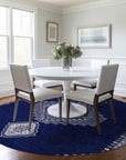 LOOMLAN Rugs Elira Blue Washable Indoor-Outdoor Rug