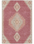LOOMLAN Rugs Elira Blush Washable Indoor-Outdoor Rug