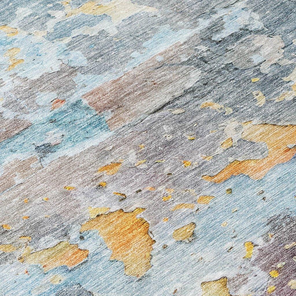 LOOMLAN Rugs Ellior Granite Washable Indoor-Outdoor Rug