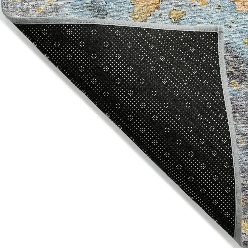 LOOMLAN Rugs Ellior Granite Washable Indoor-Outdoor Rug