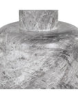 Elmira Concrete Outdoor Round Side Table - LOOMLAN - SUNPAN - Outdoor Side Tables