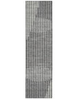 LOOMLAN Rugs Elowen Charcoal Washable Indoor-Outdoor Rug