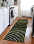 LOOMLAN Rugs Elowen Olive Washable Indoor-Outdoor Rug