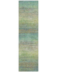 LOOMLAN Rugs Elu Green Washable Indoor-Outdoor Rug