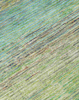 LOOMLAN Rugs Elu Green Washable Indoor-Outdoor Rug