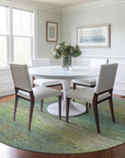 LOOMLAN Rugs Elu Green Washable Indoor-Outdoor Rug