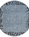 LOOMLAN Rugs Elyvia Blue Washable Indoor-Outdoor Rug