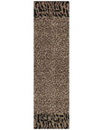 LOOMLAN Rugs Elyvia Brown Washable Indoor-Outdoor Rug