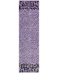 LOOMLAN Rugs Elyvia Purple Washable Indoor-Outdoor Rug