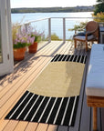LOOMLAN Rugs Ember Black Washable Indoor-Outdoor Rug