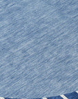 LOOMLAN Rugs Ember Blue Washable Indoor-Outdoor Rug