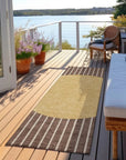 LOOMLAN Rugs Ember Brown Washable Indoor-Outdoor Rug